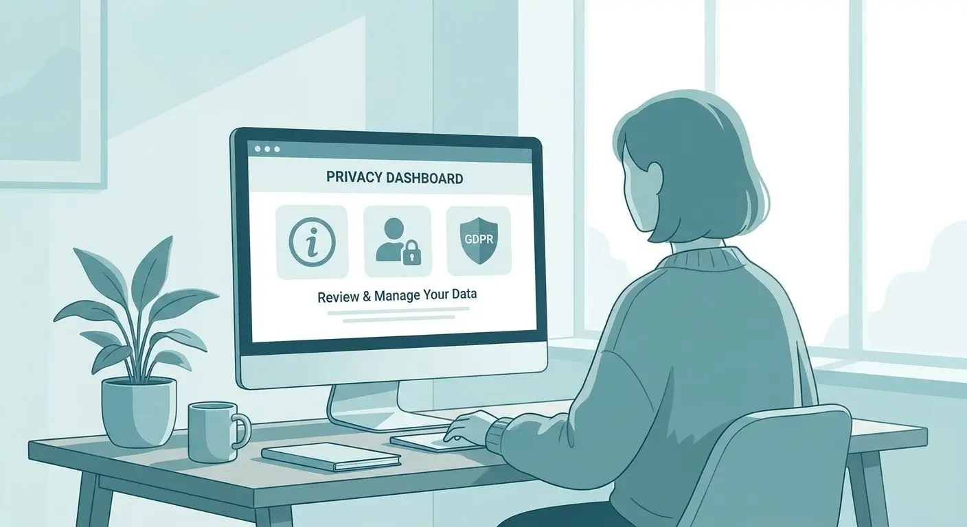 Spelare får tydlig GDPR-information på skärmen