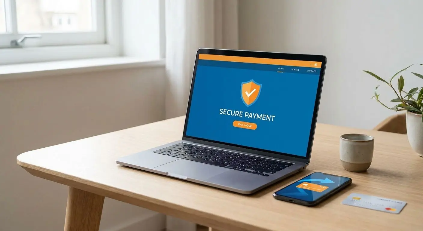 Säker onlinebetalning på dator och mobil